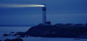 A lighthouse is a symbol of warning, guidance and safety.