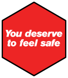 You deserve to feel safe