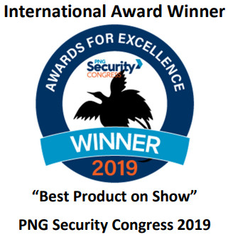 "Best Product on Show" PNG Security Congress 2019